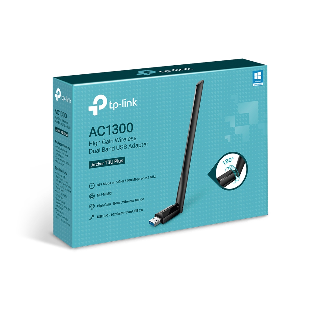 Адаптер Wi-Fi TP-Link Archer T3U, USB 3.0 (Archer T3U)