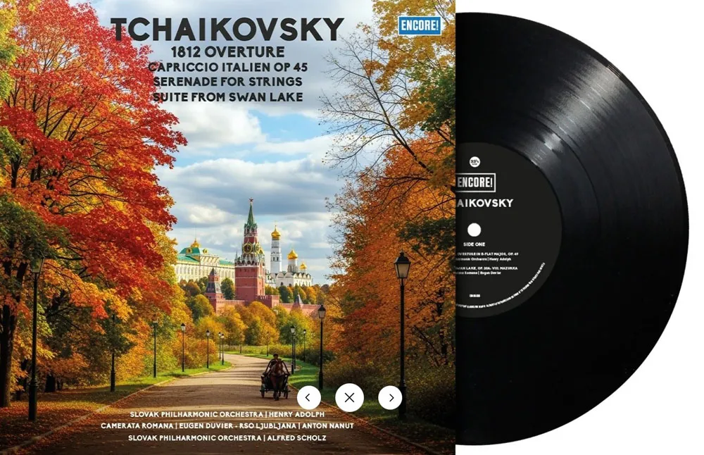 Виниловая пластинка TCHAIKOVSKY PYOTR ILYICH - Ouverture 1812 Op. 49 / Romeo And Juliet / Capriccio Italien Op. 45 / Serenade For Strings / Wedding