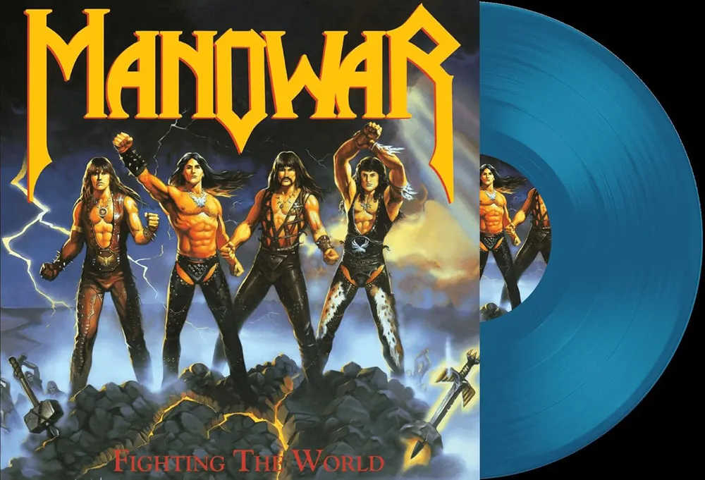 Виниловая пластинка MANOWAR - Fighting For The World (Translucent Blue)