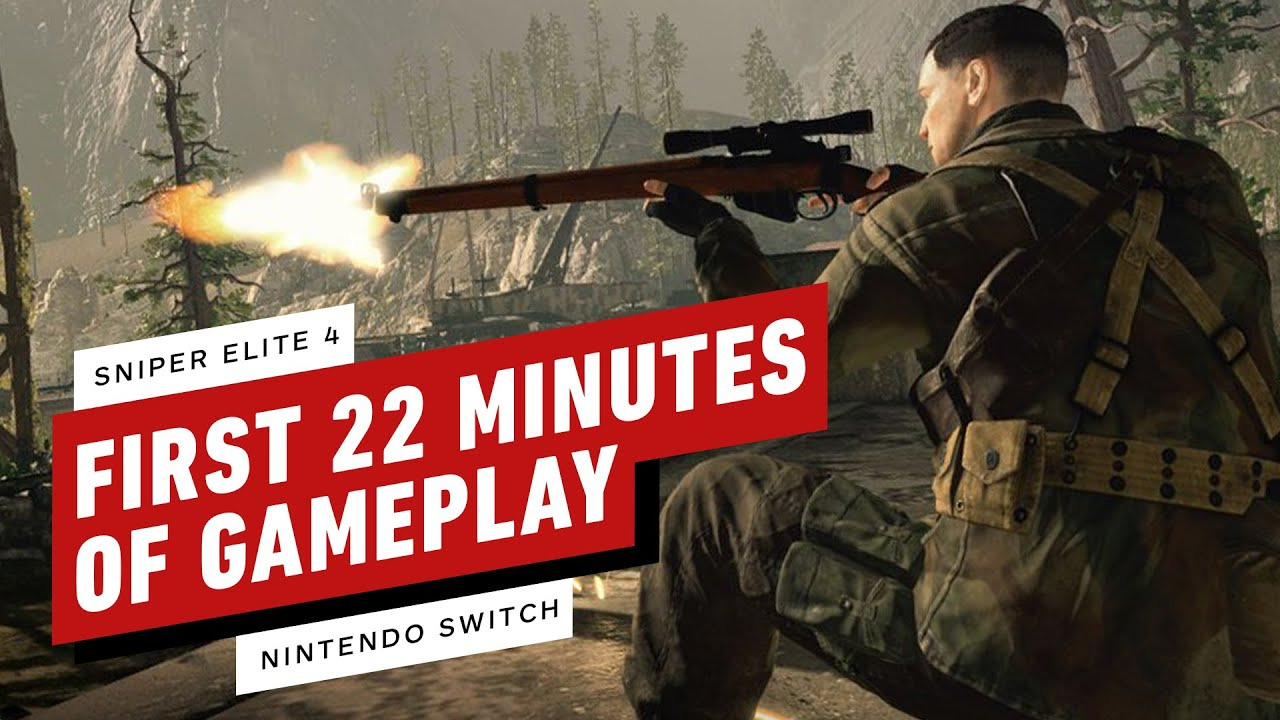 Игра Sniper Elite 4 (NS)