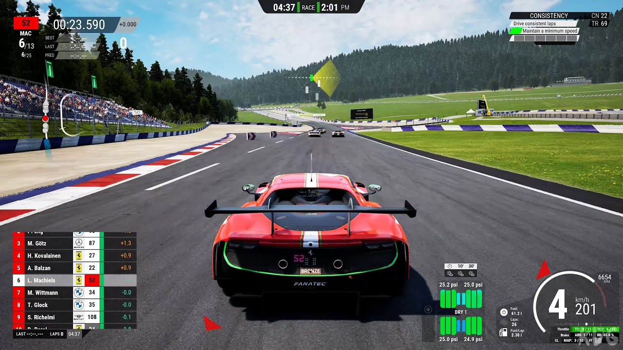 Игра Assetto Corsa Competizione, русские субтитры (PS5)