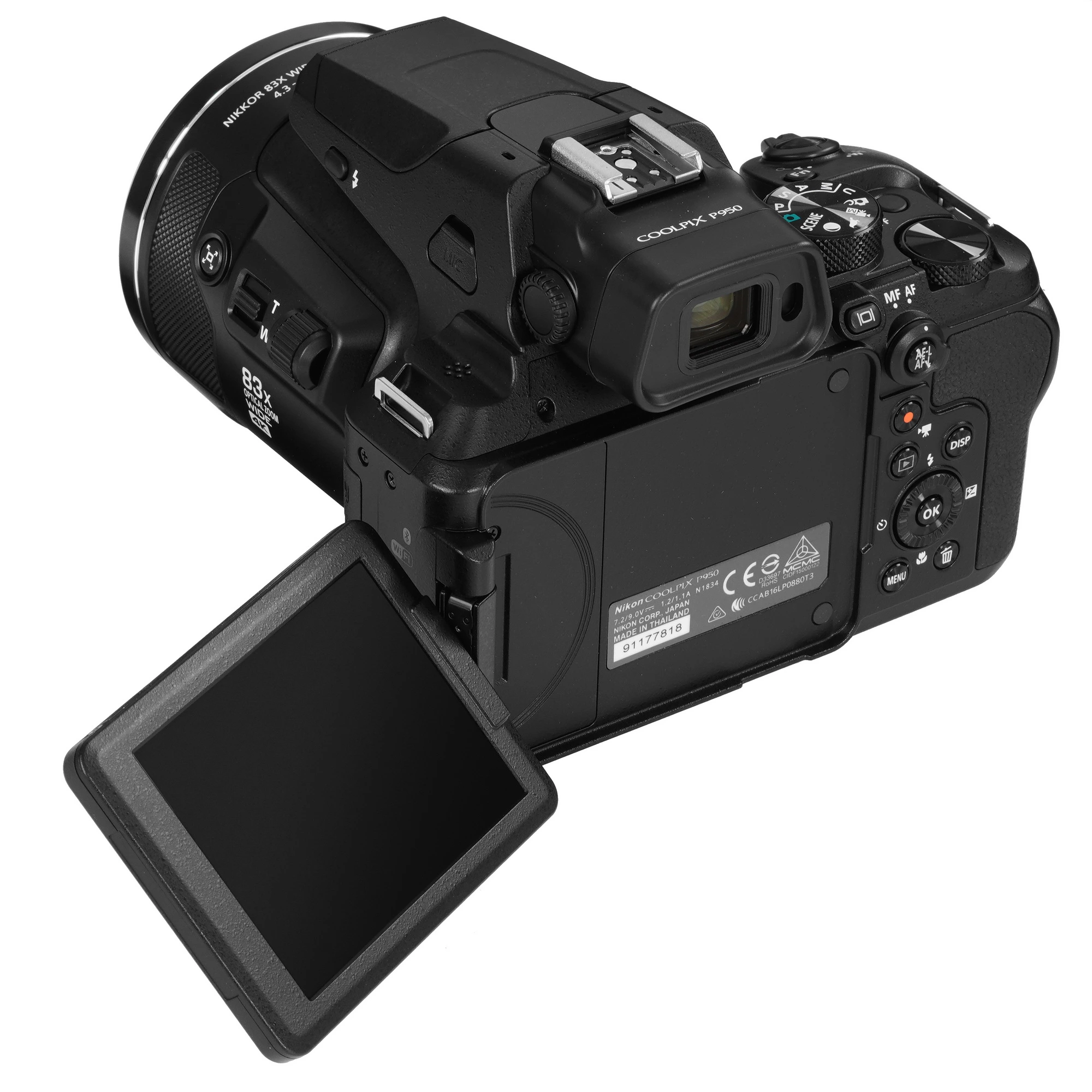 Фотоаппарат Nikon COOLPIX P950 Black