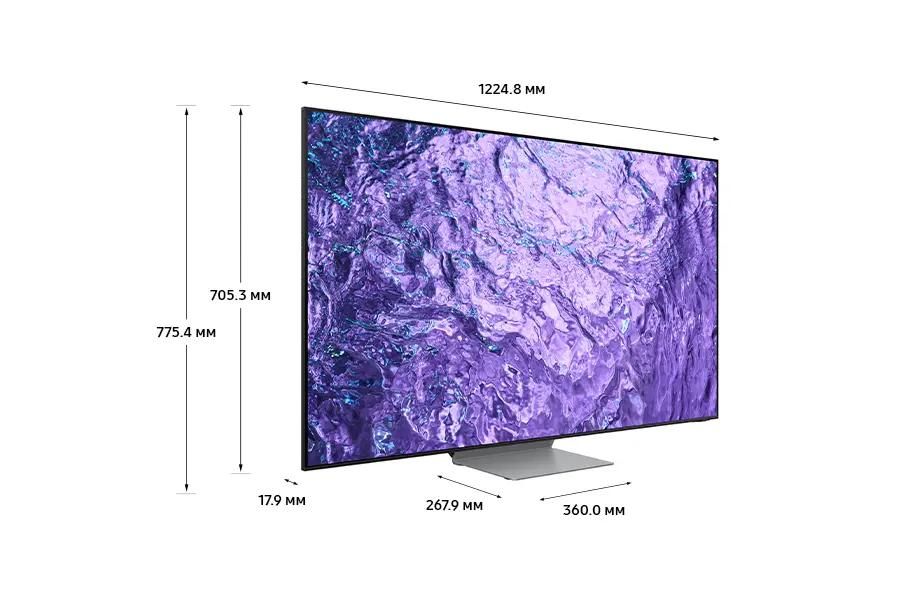Телевизор Samsung 43" (109 см) QE55QN700CUXRU черный Телевизор Samsung 43" (109 см) QE55QN700CUXRU черный