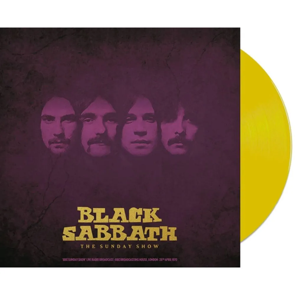 Виниловая пластинка BLACK SABBATH - The Sunday Show - BBC Broadcasting House. London (Yellow)