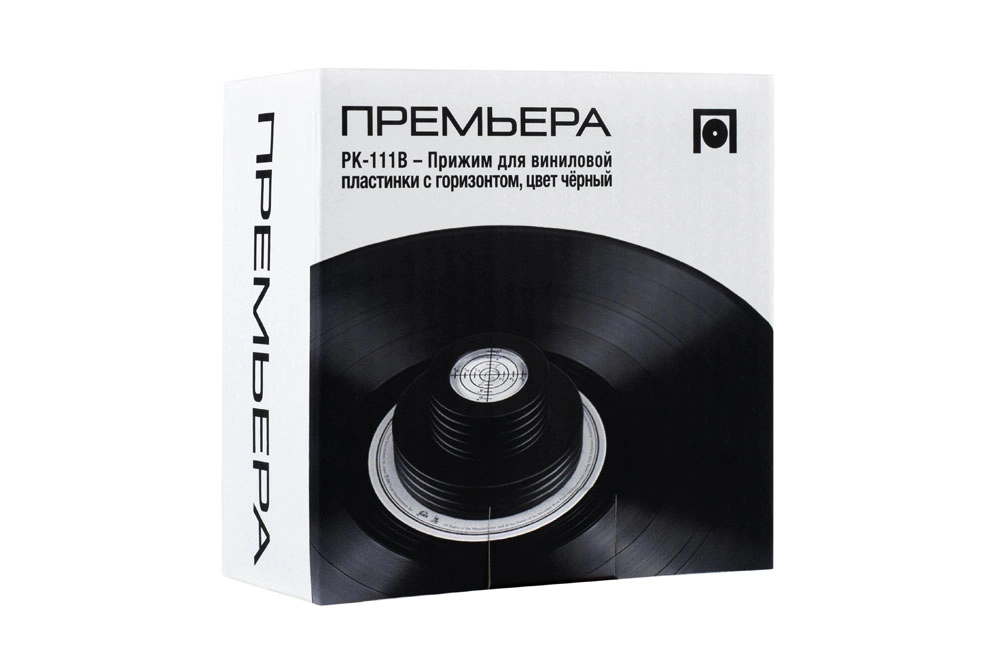Прижим для виниловых пластинок Premiera PK-111BK, черный
