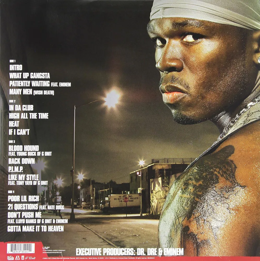 Виниловая пластинка 50 CENT - Get Rich Or Die Tryin