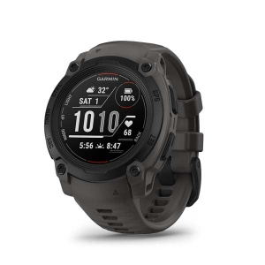 Смарт-часы Garmin Instinct E - 40 mm, Черный, угольно-черный силиконовый ремешок