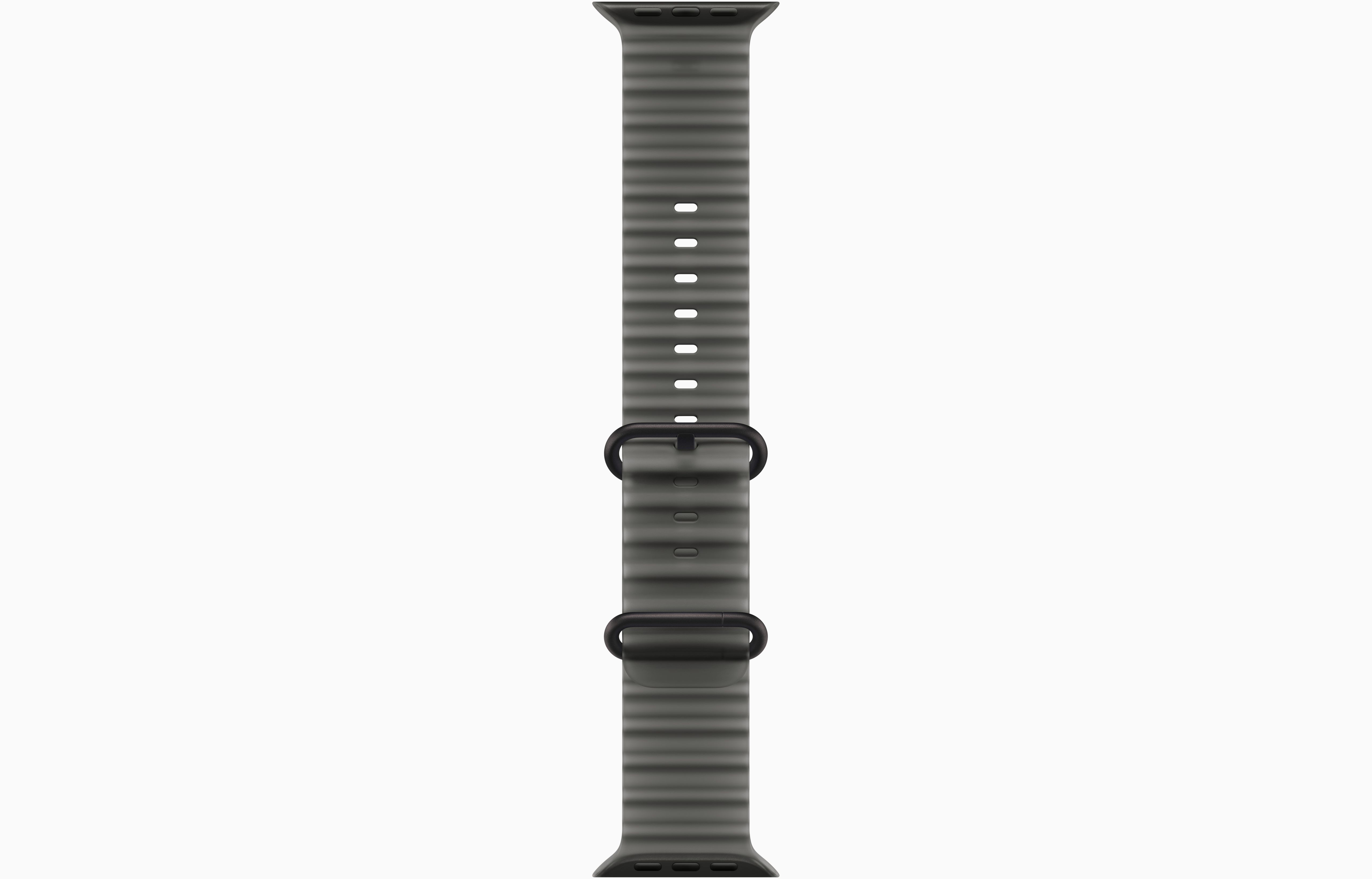 Смарт-часы Apple Watch Ultra 4, 49 мм, GPS + Cellular, Titanium Black, Ocean Band Translucent Black, One Size