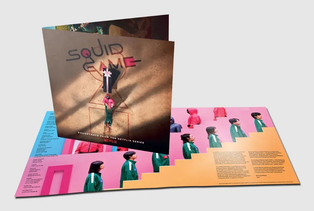 Виниловая пластинка OST (JAEIL JUNG) - Squid Game (LP1: Green/LP2: Pink)