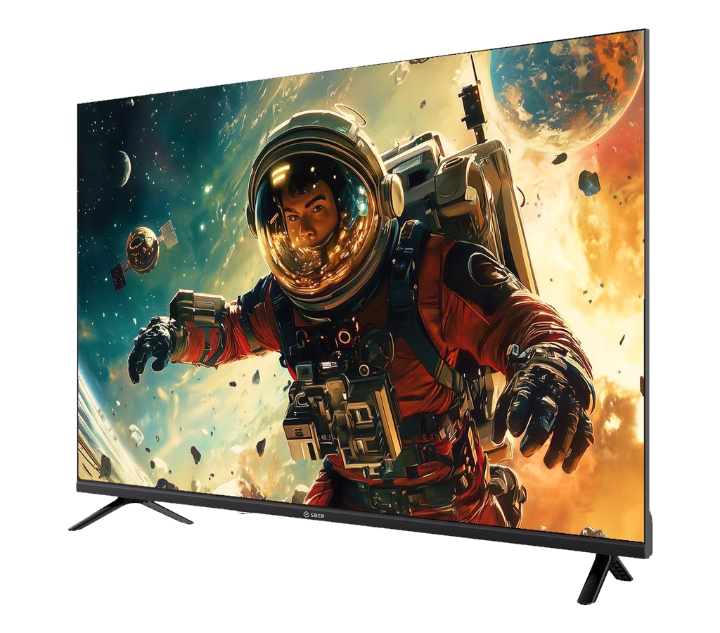 Телевизор Sber 43" (109 см) SDX-43F3000DBA, Full HD, LED, черный