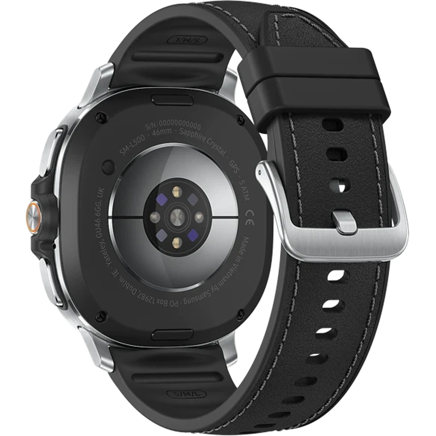 Смарт-часы Samsung Galaxy Watch8 Classic Bluetooth/Wi-Fi - 46 mm (SM-L500) (Black | Черный)