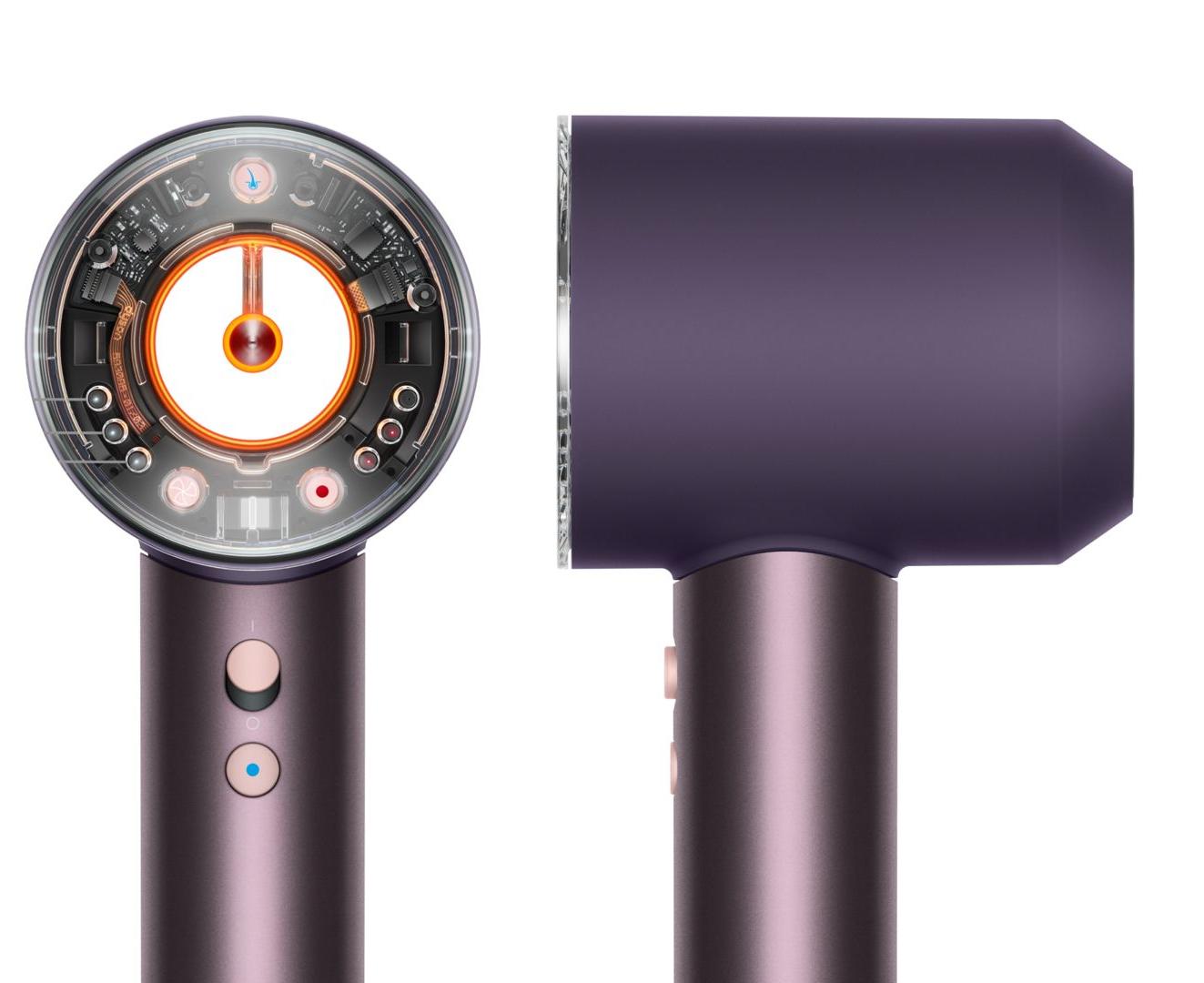 Фен Dyson Supersonic Nural HD16  (Jasper Plum), с кейсом