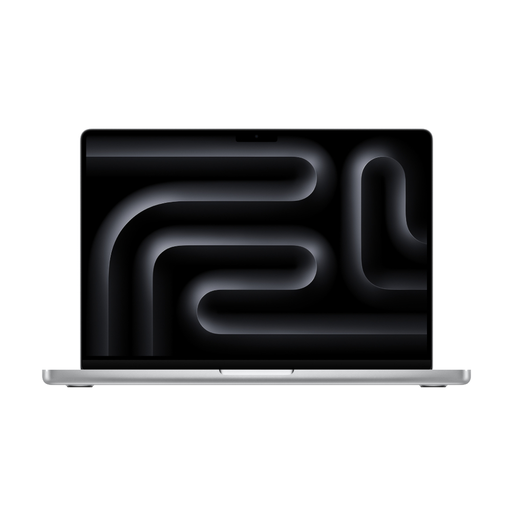 Ноутбук Apple MacBook Pro 14 M3 (2023), 8 ГБ/512 ГБ, 8 CPU/10 GPU, английская клавиатура, Silver