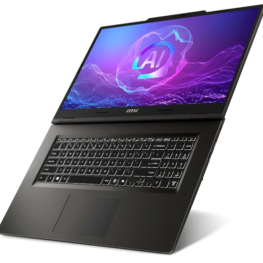 Ноутбук MSI VenturePro 17 AI 9S7-17U111-029 (17.3", Intel Core Ultra 5 225H, 16 ГБ, 512 ГБ SSD, RTX 4050 6 ГБ, 144 Гц) серый