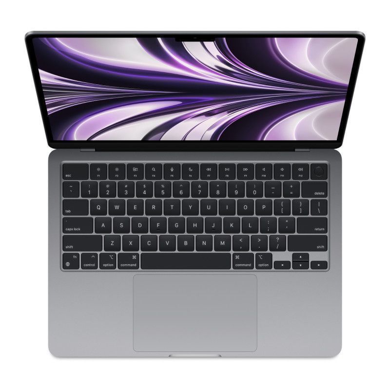 Ноутбук MacBook Air 13" M2 (2022) 8C CPU/10C GPU, 8 ГБ RAM, 512 ГБ SSD, Space Gray