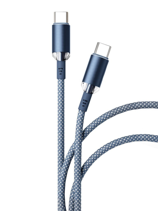 Кабель VLP Diamond Cable USB-C 1.2 м,  Темно-синий