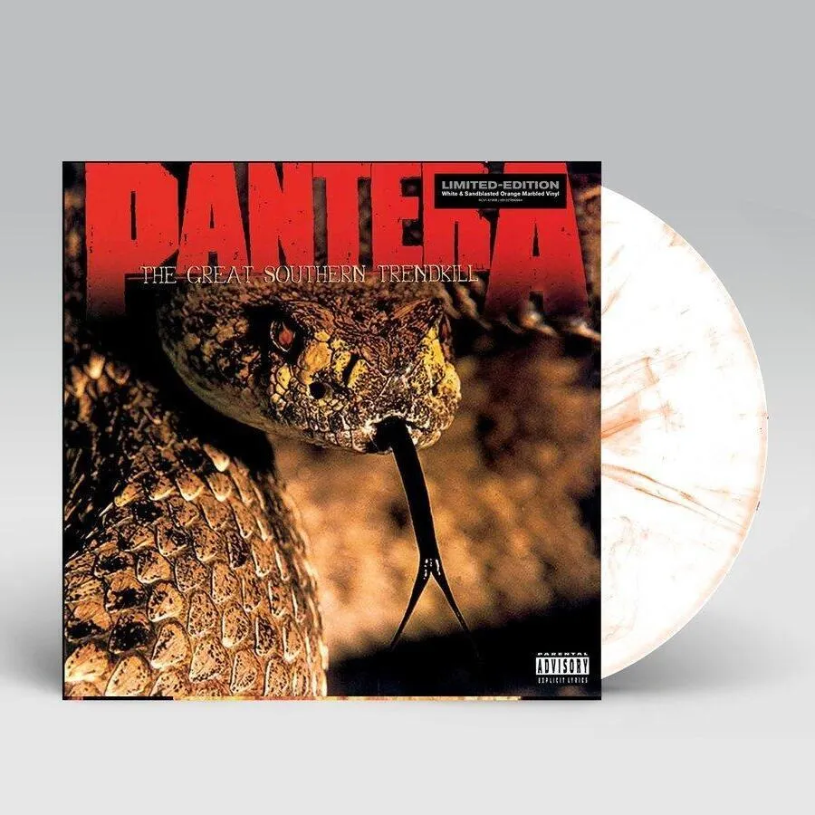 Виниловая пластинка PANTERA - Great Southern Trendkill (White & Sandblasted Orange Marbled)