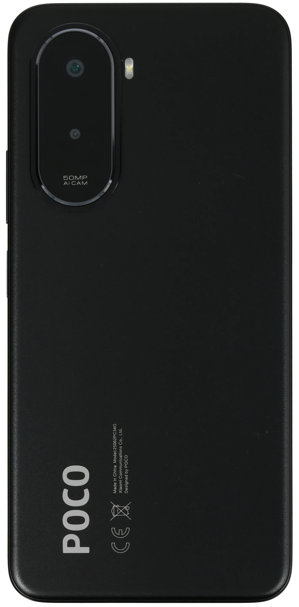 Смартфон Xiaomi Poco M7 6/128 ГБ, черный (Black) 25062PC34G