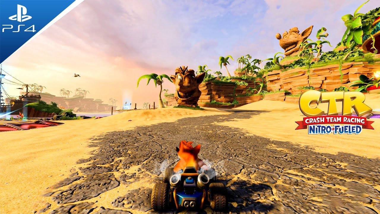 Игра Crash Team Racing Nitro-Fueled, английский язык (PS4)