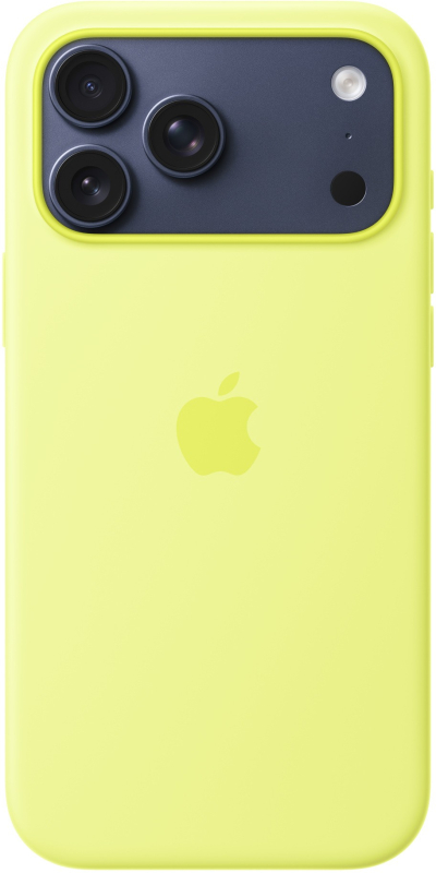 Чехол Apple для iPhone 17 Pro Max Silicone MagSafe, Желтый