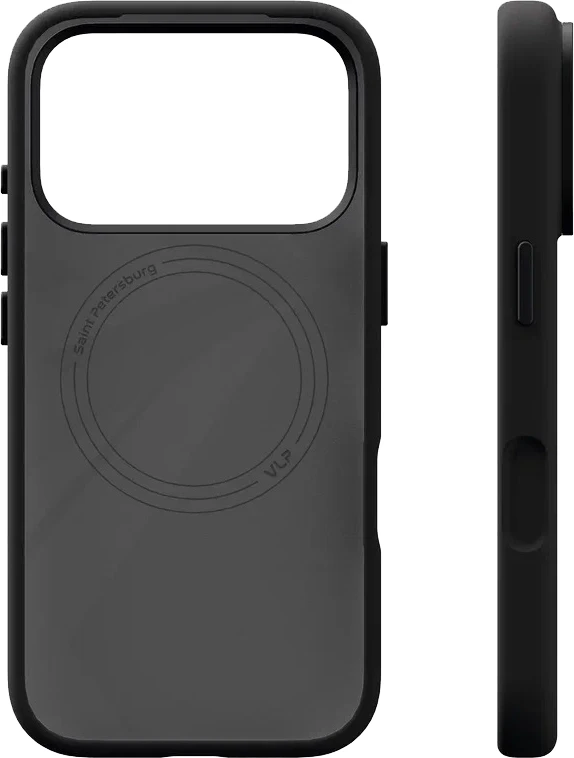 Чехол защитный VLP Aster Pro Case с MagSafe для iPhone 17 Pro  Черный