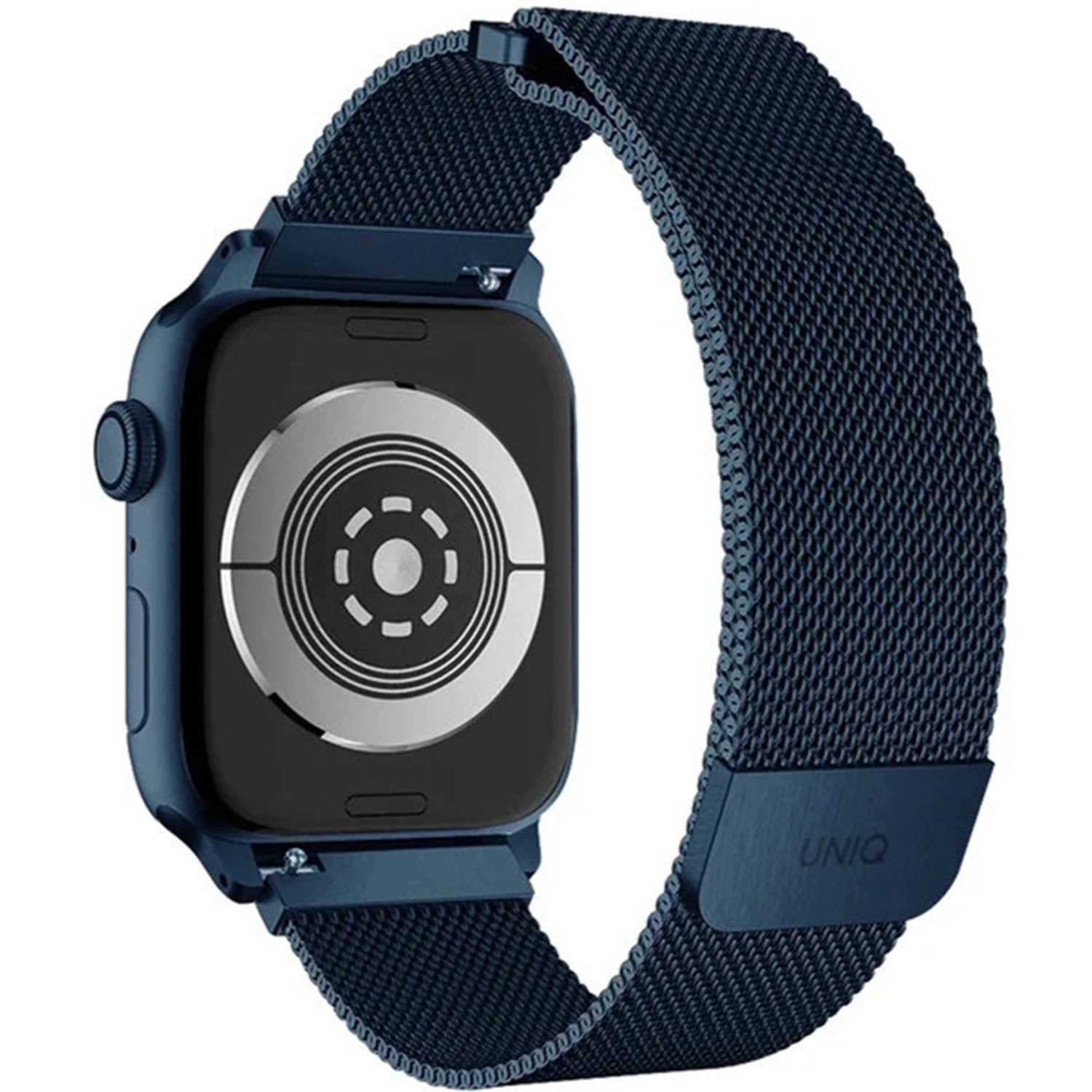Ремешок Uniq Dante Strap Mesh Steel для Apple Watch 44/45/49 Синий