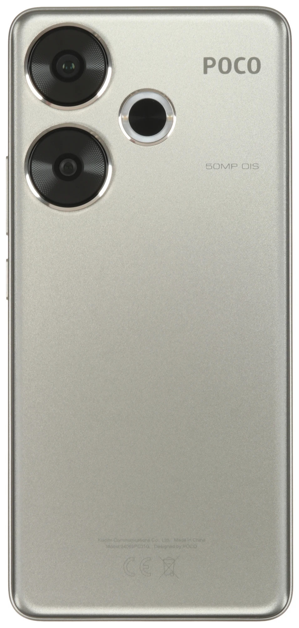 Смартфон Xiaomi Poco F6 5G | 8/256 ГБ (Титановый | Titanium)