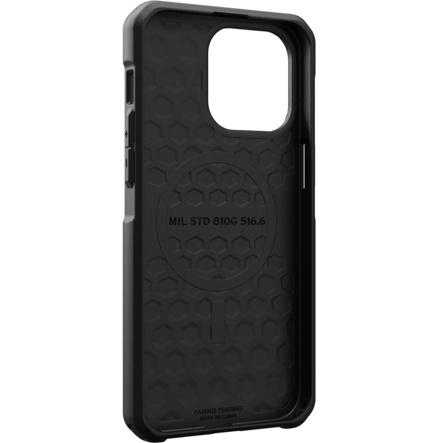 Чехол с поддержкой MAGSAFE Uag Metropolis LT ткань Kevlar для iPhone 15 Pro, цвет Оливковый