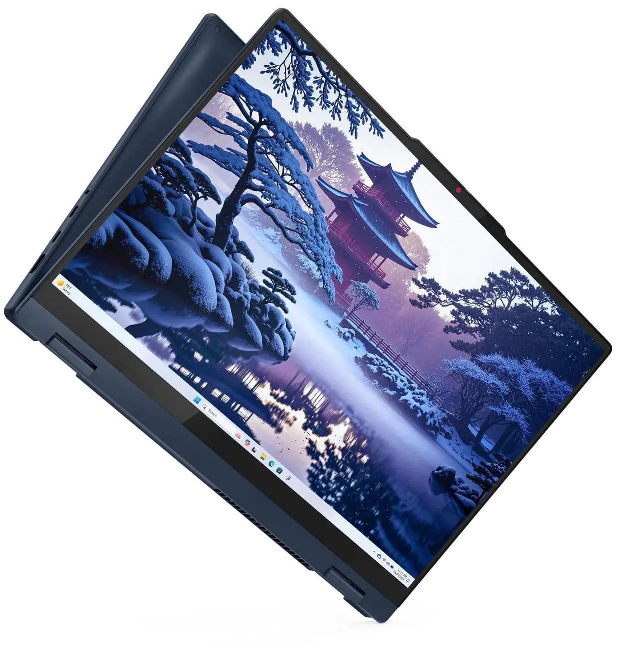 Ноутбук Lenovo IdeaPad 5 2-in-1 16 83KU0003US (AMD Ryzen AI 5 340, 16ГБ RAM, 512 ГБ SSD) Синий