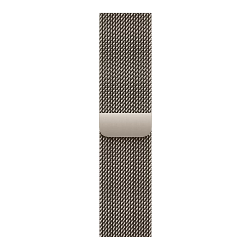 Смарт-часы Apple Watch 11 титановые Natural Titanium  42 мм, Milanese Loop Natural Titanium