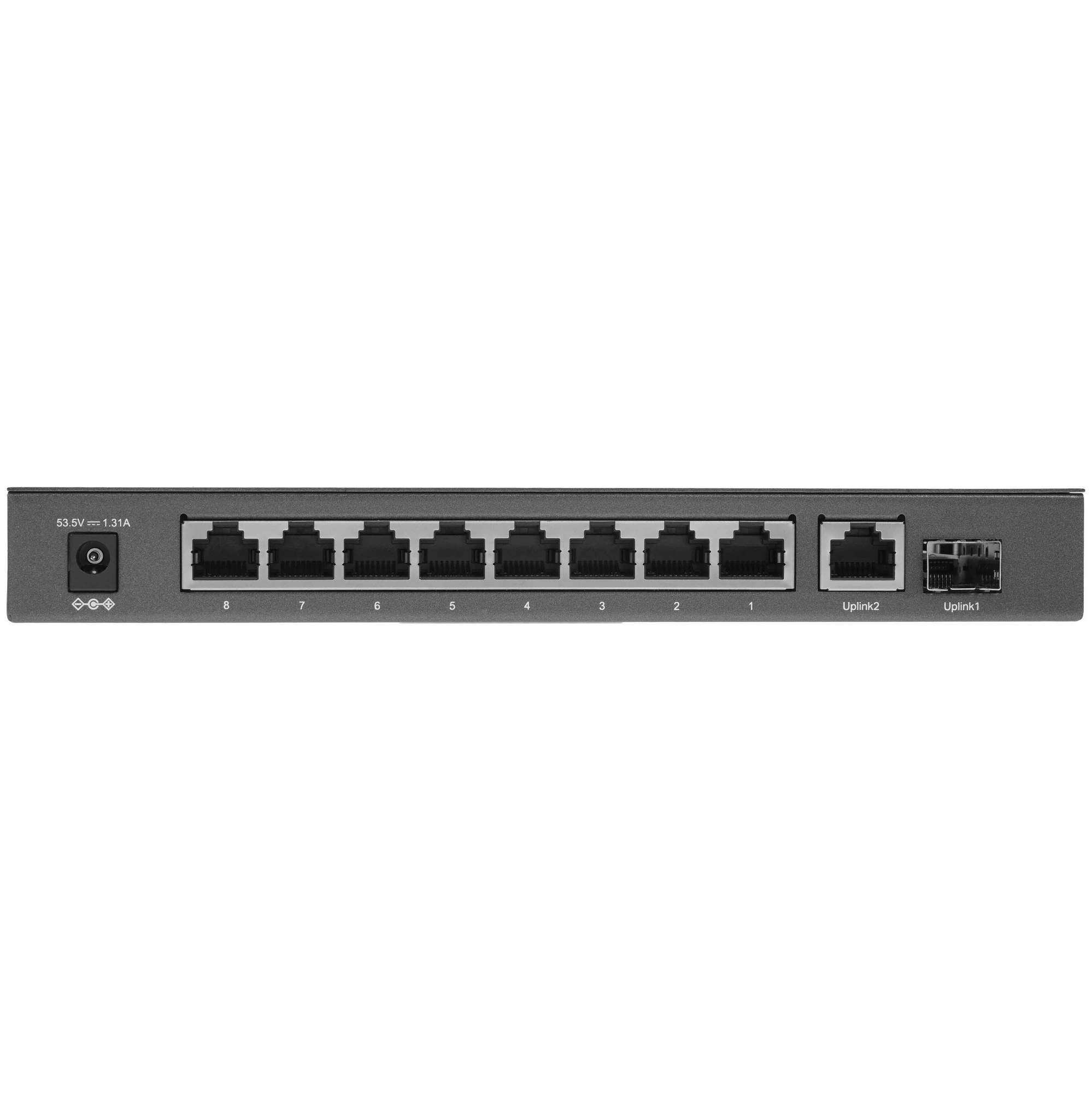 Коммутатор TP-Link TL-SG1210P, 10 портов (8xPoE+), 1 Гбит/с, неуправляемый