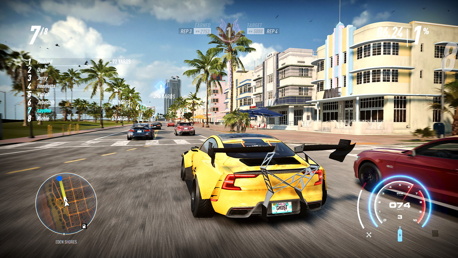Игра Need for Speed Heat, русские субтитры (PS4)