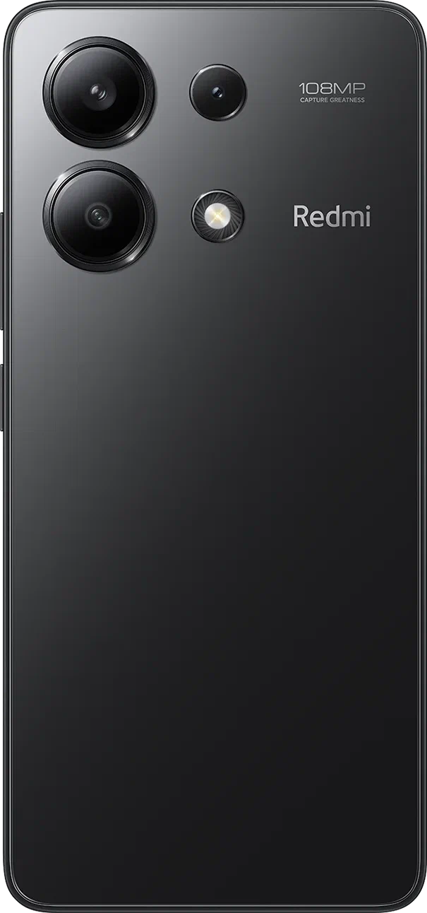 Смартфон Xiaomi Redmi Note 13 4G | 8/128 ГБ Ростест (EAC) Midnight Black
