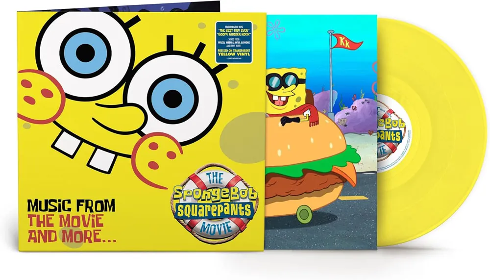 Виниловая пластинка OST - The SpongeBob SquarePants Movie (Transparent Yellow)