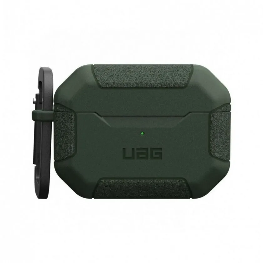 Чехол + карабин UAG Scout Case для Apple AirPods Pro 2 Оливковый Чехол + карабин UAG Scout Case для Apple AirPods Pro 2 Оливковый