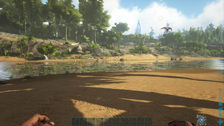 Игра ARK: Survival Evolved, русские субтитры (PS4)
