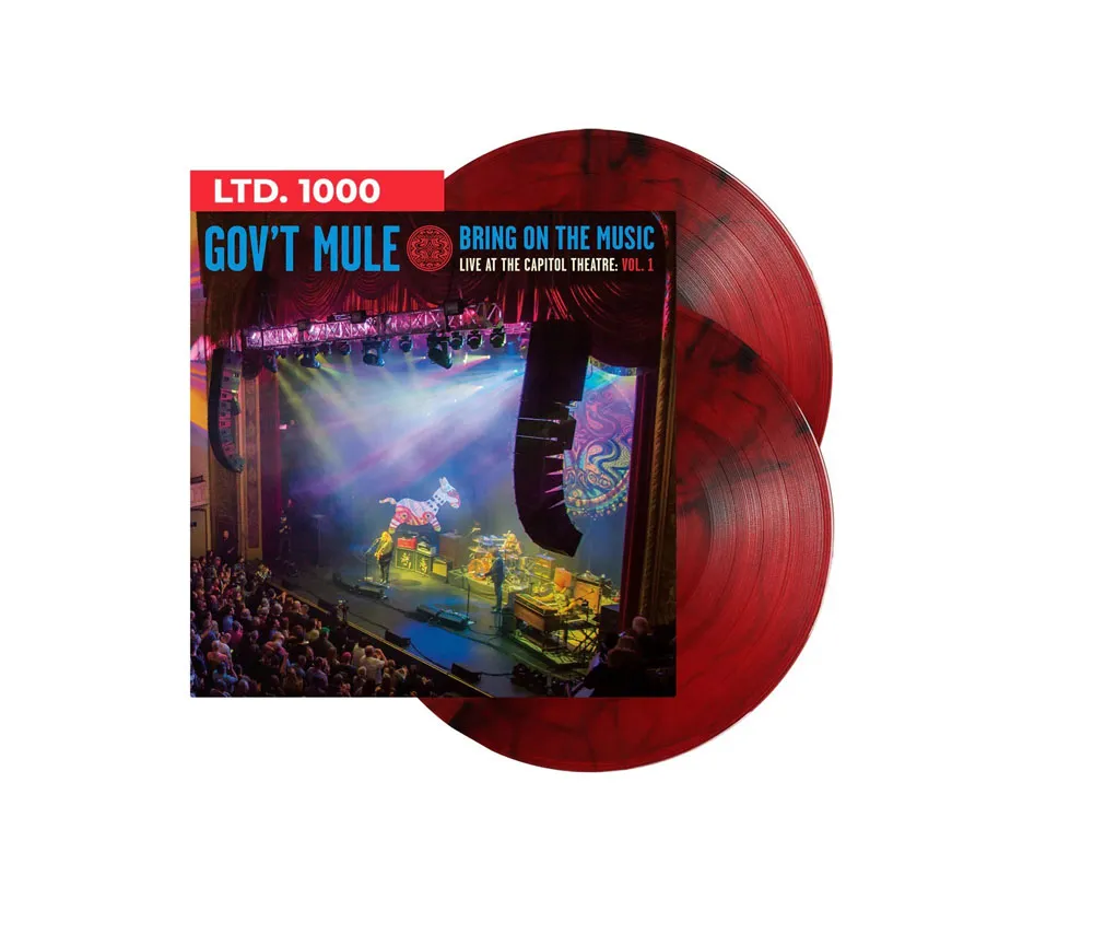 Виниловая пластинка GOV'T MULE - Bring On The Music / Live At The Capitol Theatre: Vol. 1 (Red/Black Marble)