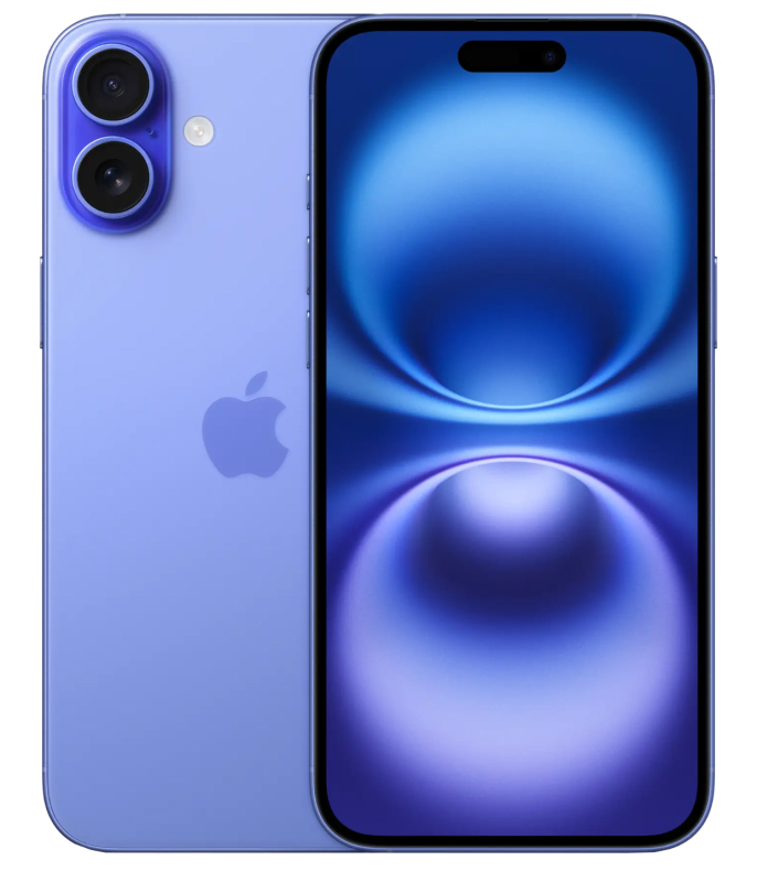 Смартфон Apple iPhone 16 eSim 128 ГБ Синий Смартфон Apple iPhone 16 eSim 128 ГБ Синий