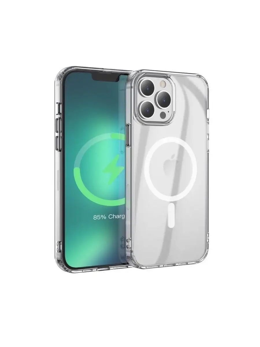 Чехол Hoco Magnetic Smartphone CASE для iPhone 14 Pro Прозрачный