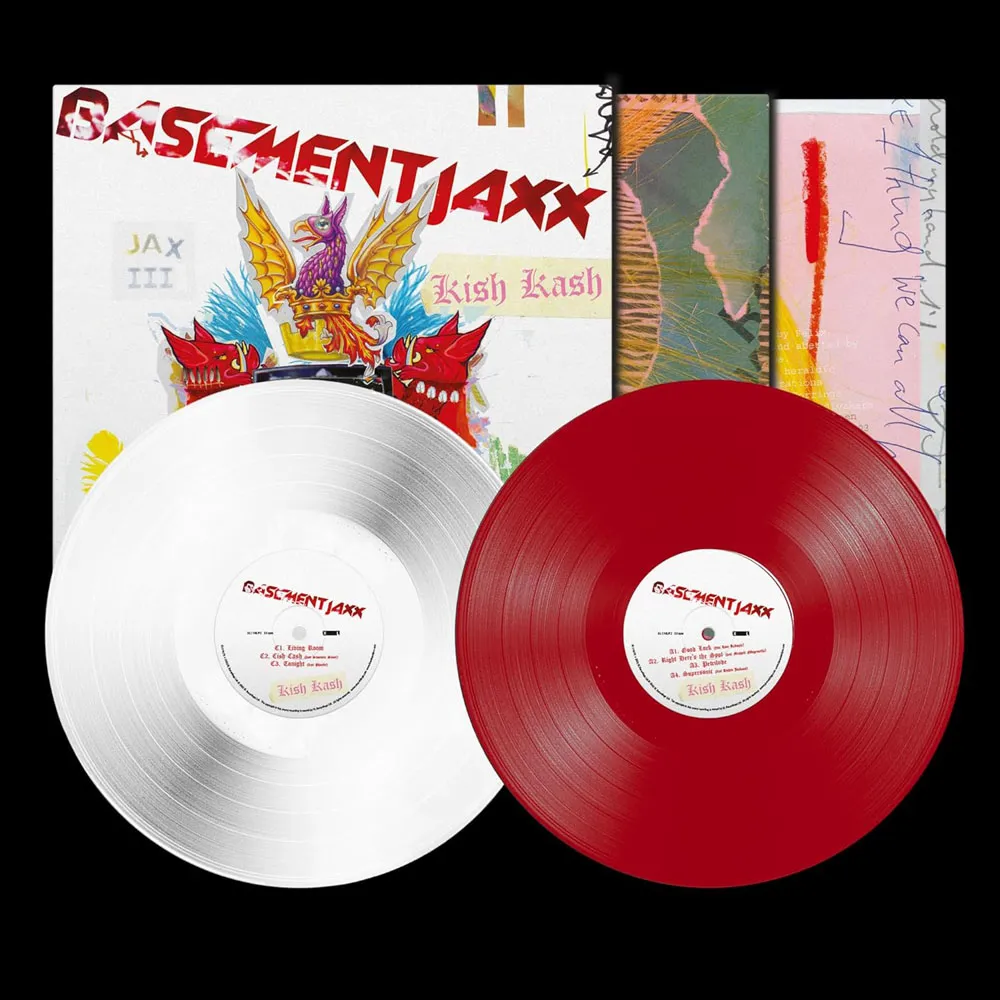Виниловая пластинка BASEMENT JAXX - Kish Kash (Red & White)