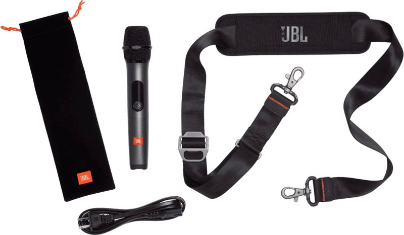 Беспроводная акустика JBL PartyBox On-The-Go (2 микрофона ), Black
