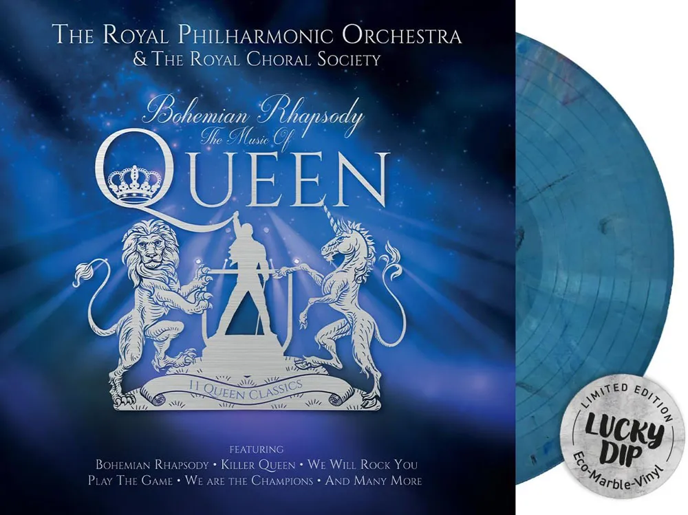 Виниловая пластинка ROYAL PHILHARMONIC ORCHESTRA THE & THE ROYAL CHORAL SOCIETY - Bohemian Rhapsody - The Music Of Queen (Lucky Dip Marble)