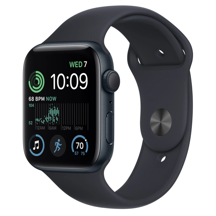 Смарт-часы Apple Watch SE GPS - 44 mm Midnight Sport band (MNK03)