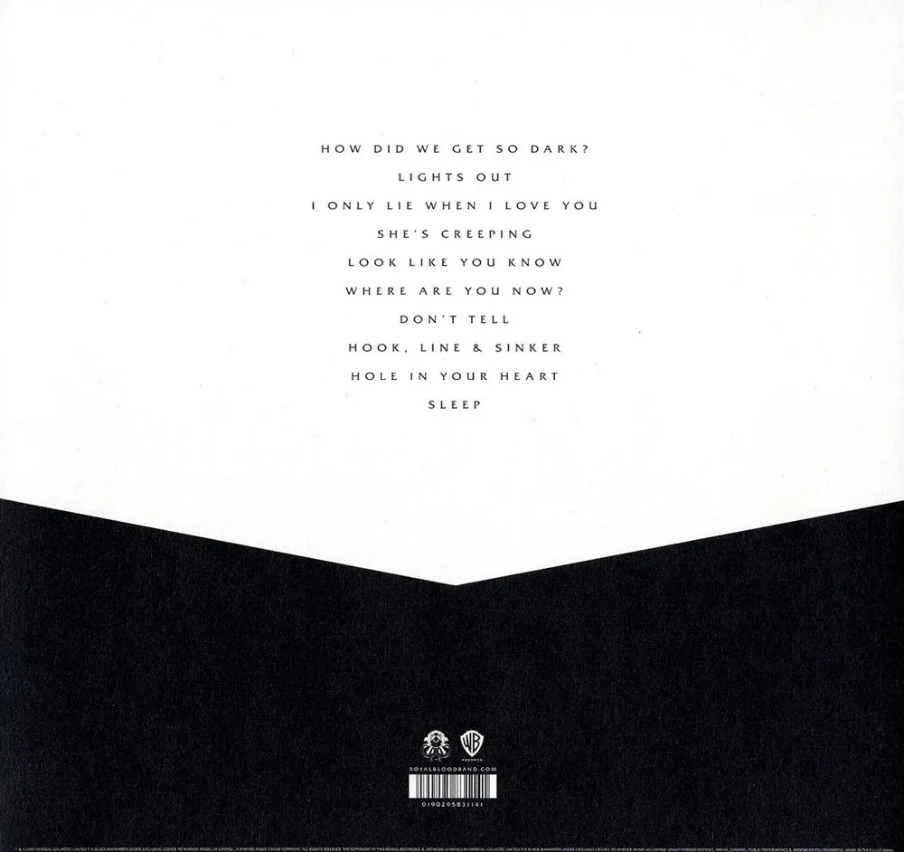 Виниловая пластинка ROYAL BLOOD - How Did We Get So Dark?