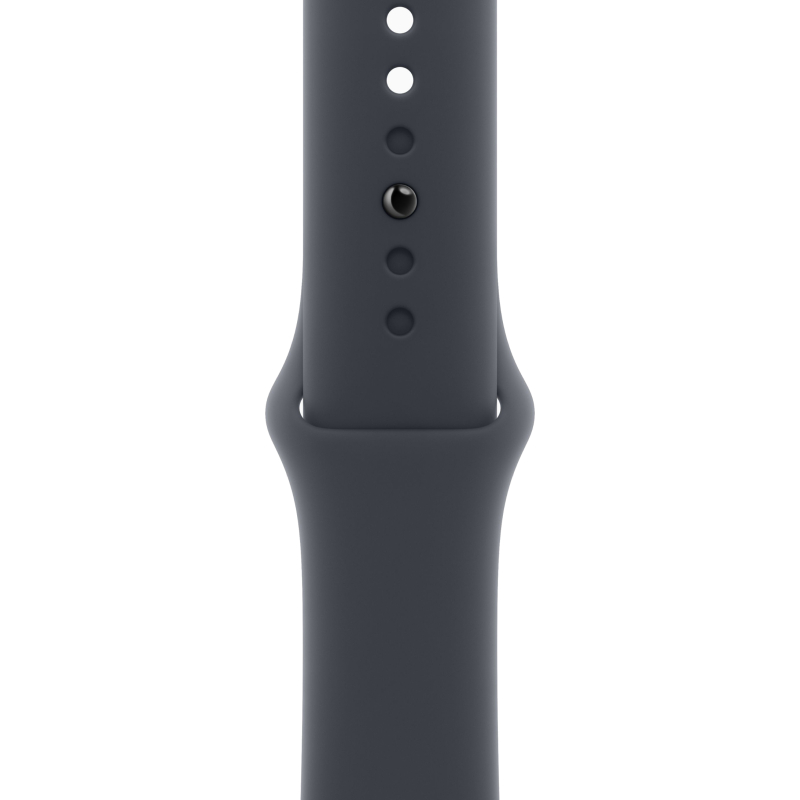 Смарт-часы Apple Watch SE (2024) - 44 mm ремешок Sport band | Черный, S/M