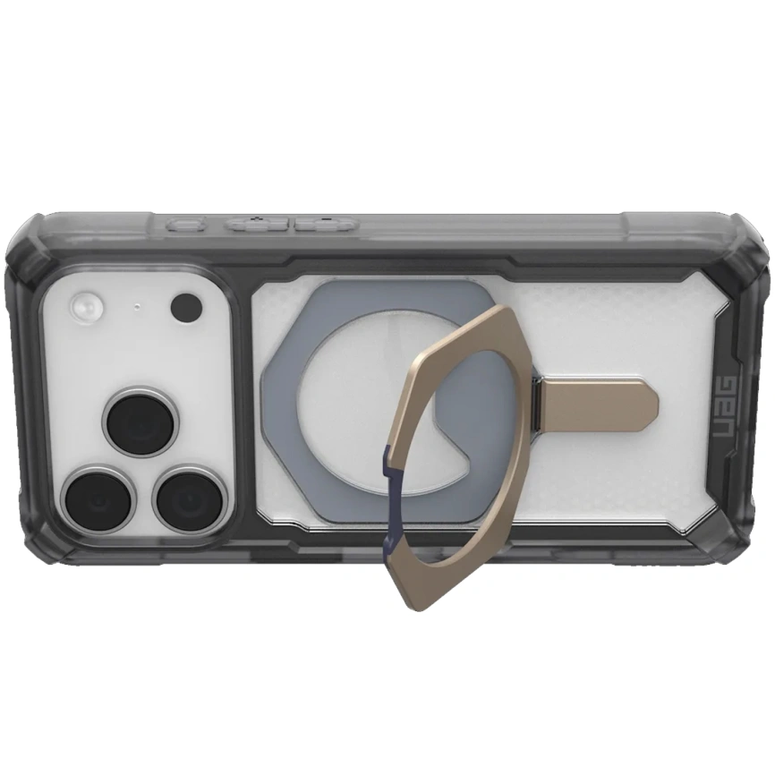 Чехол UAG MagSafe Plasma XTE Case для iPhone 17 Pro Тонированный/титан