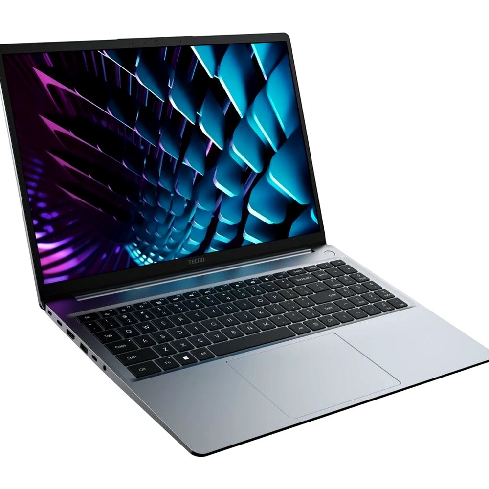 Ноутбук TECNO MegaBook K MegaBook K16 71003300341 (16", AMD Ryzen 5 7430U, 16 ГБ, 512 ГБ SSD) серый