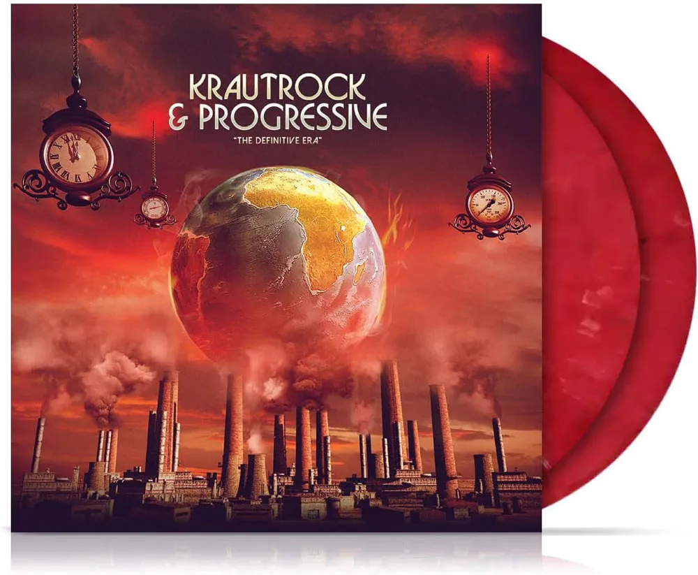 Виниловая пластинка VARIOUS ARTISTS - Krautrock And Progressive - The Definitive Era (Red Marble)
