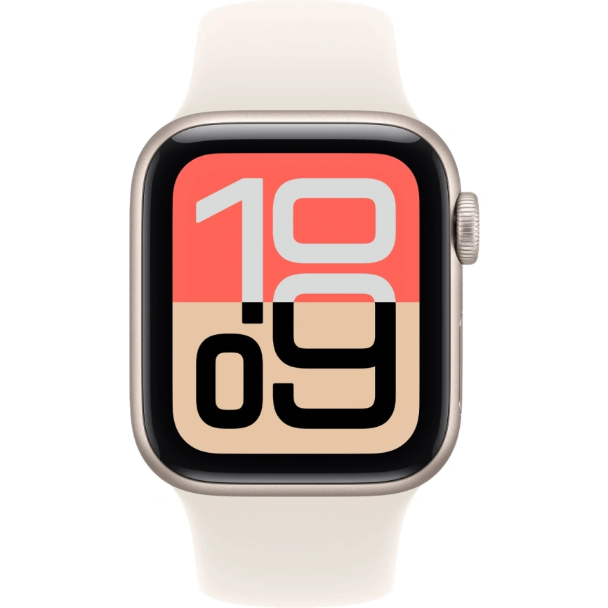 Смарт-часы Apple Watch SE3 (2025) - 44 mm ремешок Sport band | Starlight, S/M
