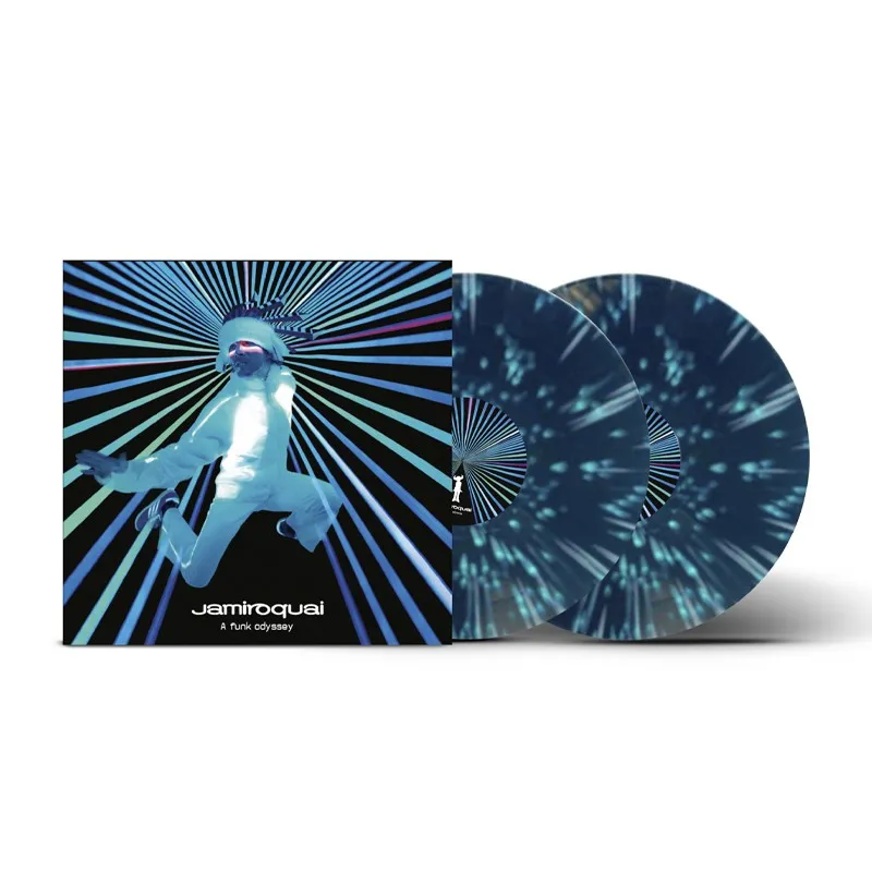 Виниловая пластинка JAMIROQUAI - A Funk Odyssey (Corner Of The Earth Blue Green Splatter)